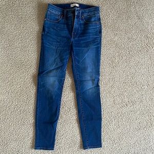 MADEWELL 9” HIGH RISE SKINNY JEAN